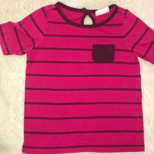 💝 4T girls top with peek a boo back 💝 GUC